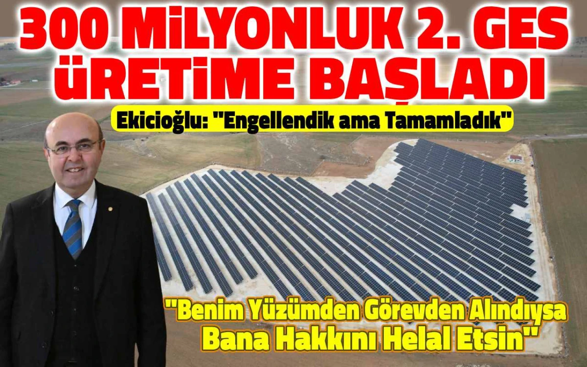 İller Bankası kredisi tartışmasıyla gündeme gelen GES devreye alındı