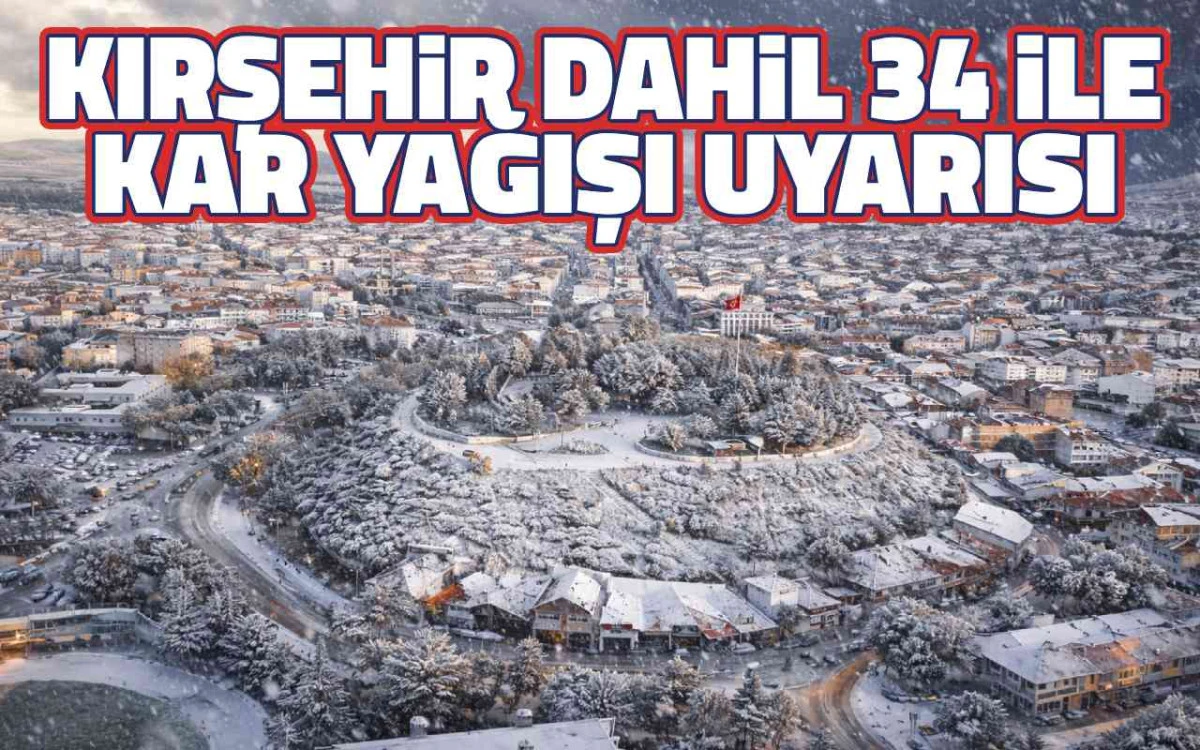 MGM’den o illeere kar uyarısı: Sıcaklık 8-10 derece düşecek