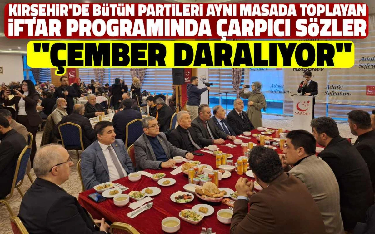 Kırşehir'den, ''Çember Daralıyor'' uyarısı 