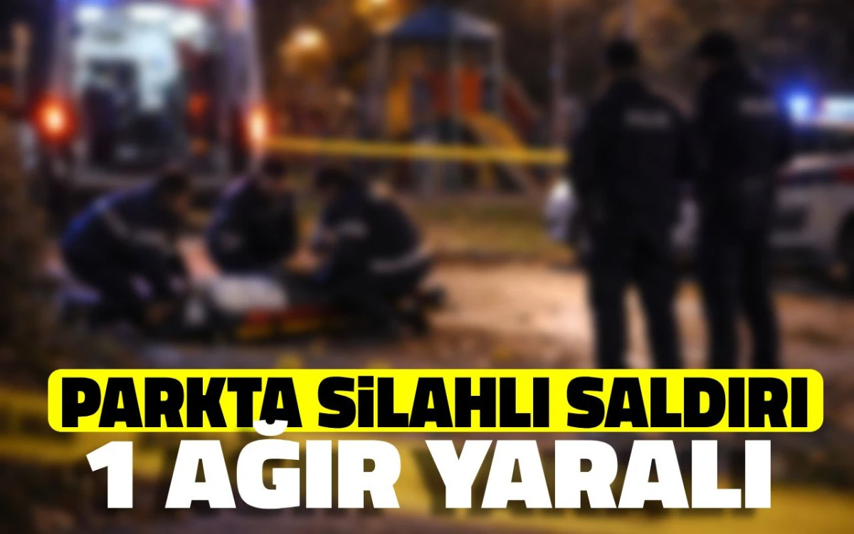  Parkta silahlı Saldırı: Yaralının Hayati Tehlikesi Var