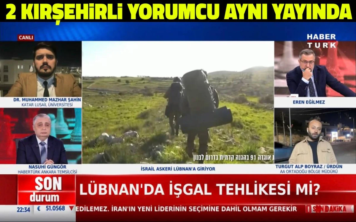 Kırşehir detayı dikkat çekti: İki Hemşehriden Savaş Gündemi Yorumu