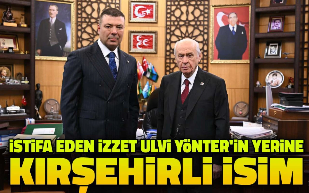 İstifa eden İzzet Ulvi Yönter'in yerine Özgür Bayraktar getirildi