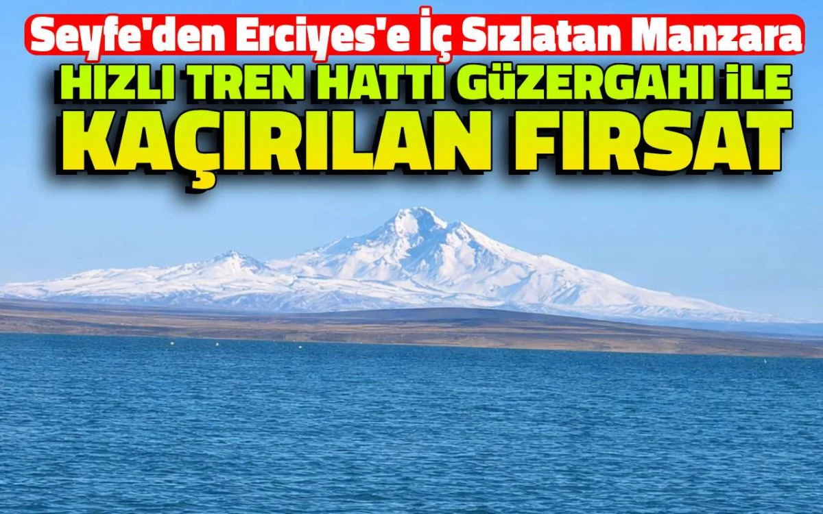 Hızlı tren hattı güzergahı ile bölge adına kaçırılan fırsat