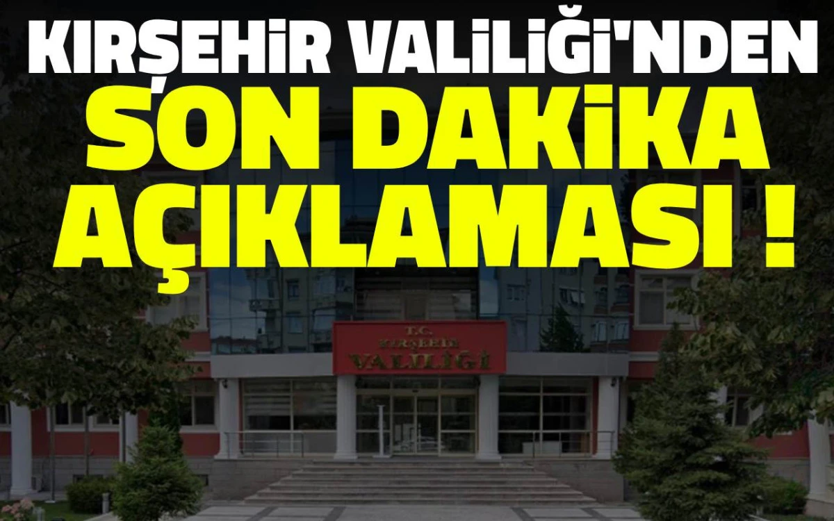 Kırşehir Valiliği’nden okulları hedef alan paylaşımlara soruşturma