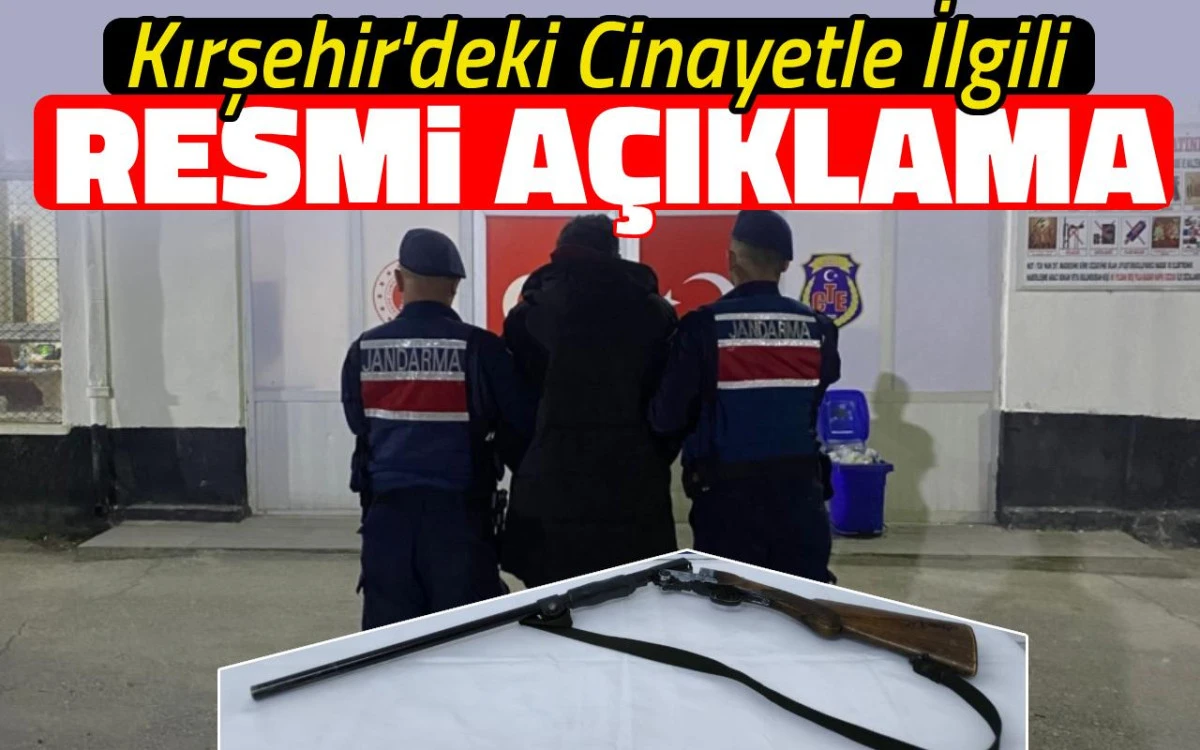 Kırşehir’de kanlı olayın ardından resmi açıklama: 1 tutuklama