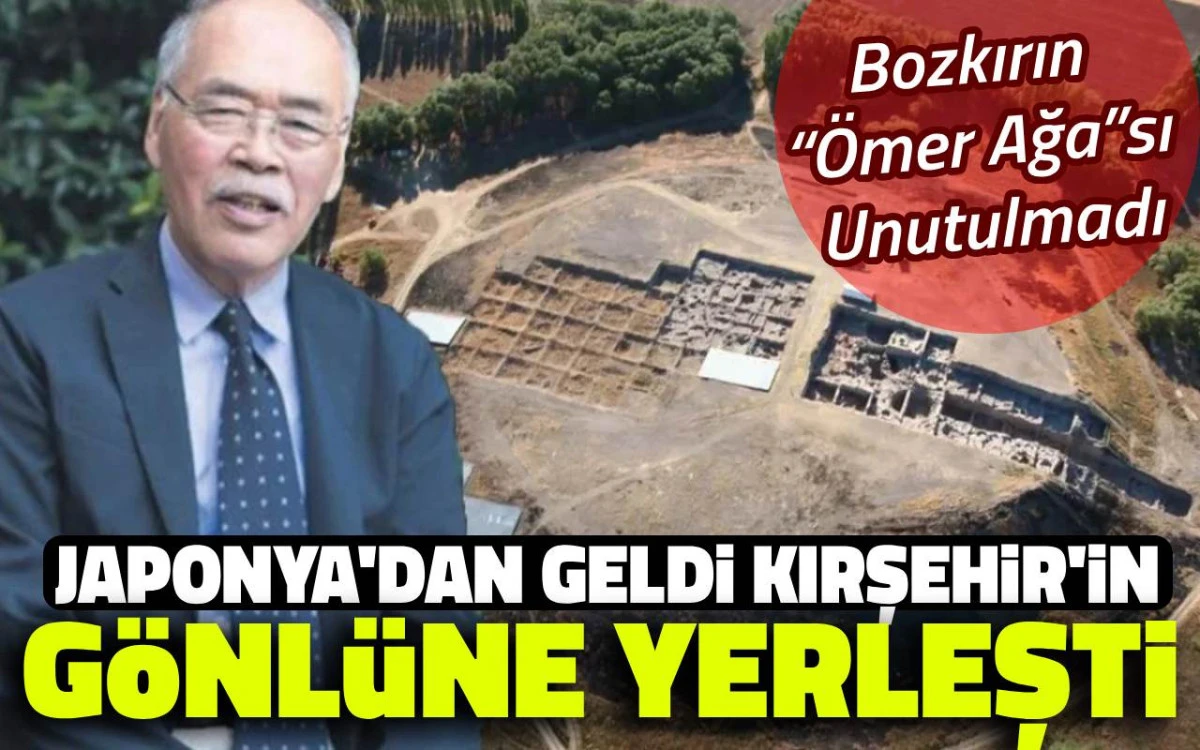 Japonya'dan geldi Kırşehir'in gönlüne yerleştir