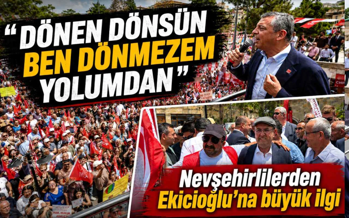 Kırşehir Belediye Başkanı Ekicioğlu’na Mustafapaşa’da yoğun ilgi