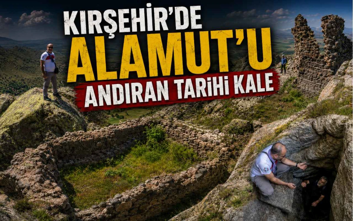   Kırşehir'de Alamut'u andıran tarihi kale keşfedilmeyi bekliyor