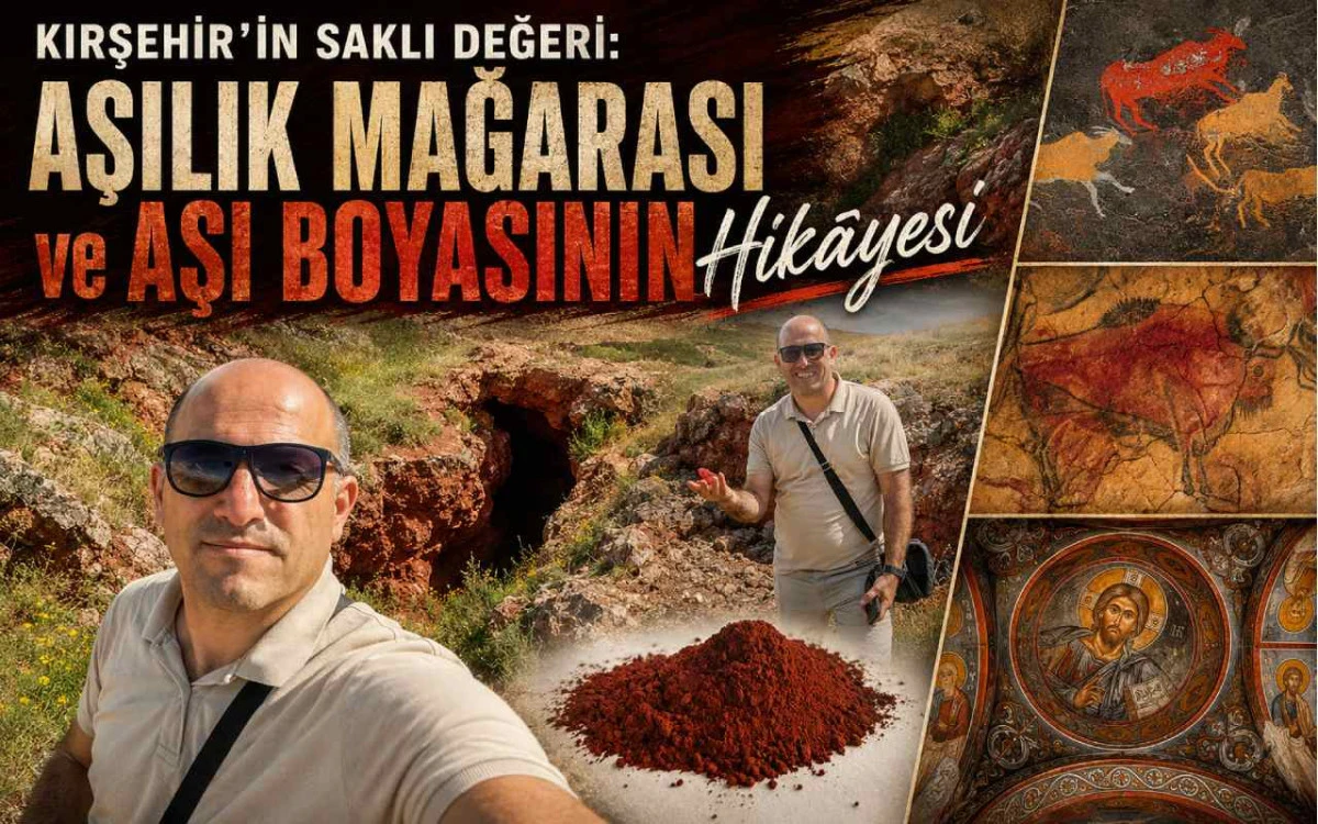 Aşılık Mağarası’ndan Kapadokya’ya uzanan kadim renk hikâyesi