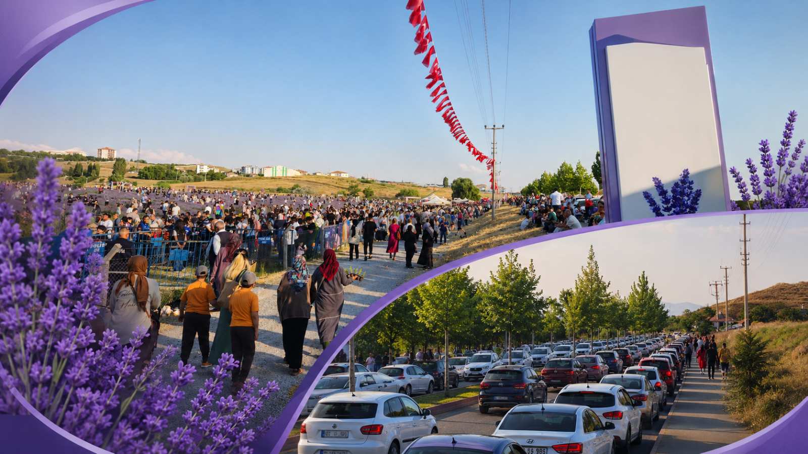Kilometrelerce kuyruk oluştu, koku vadisi doldu taştı