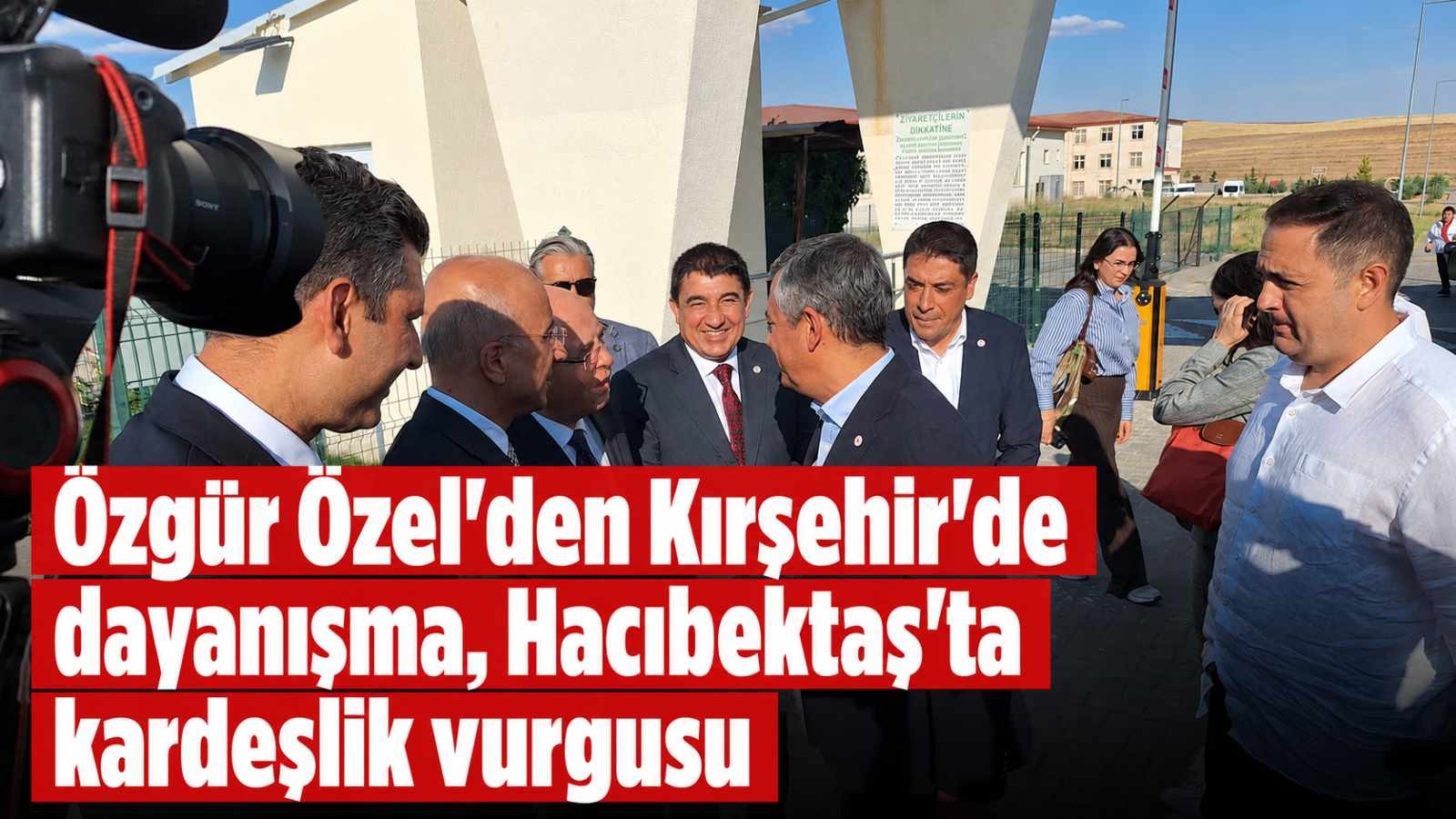 Kırşehir’de Dayanışma, Hacıbektaş’ta Kardeşlik Vurgusu