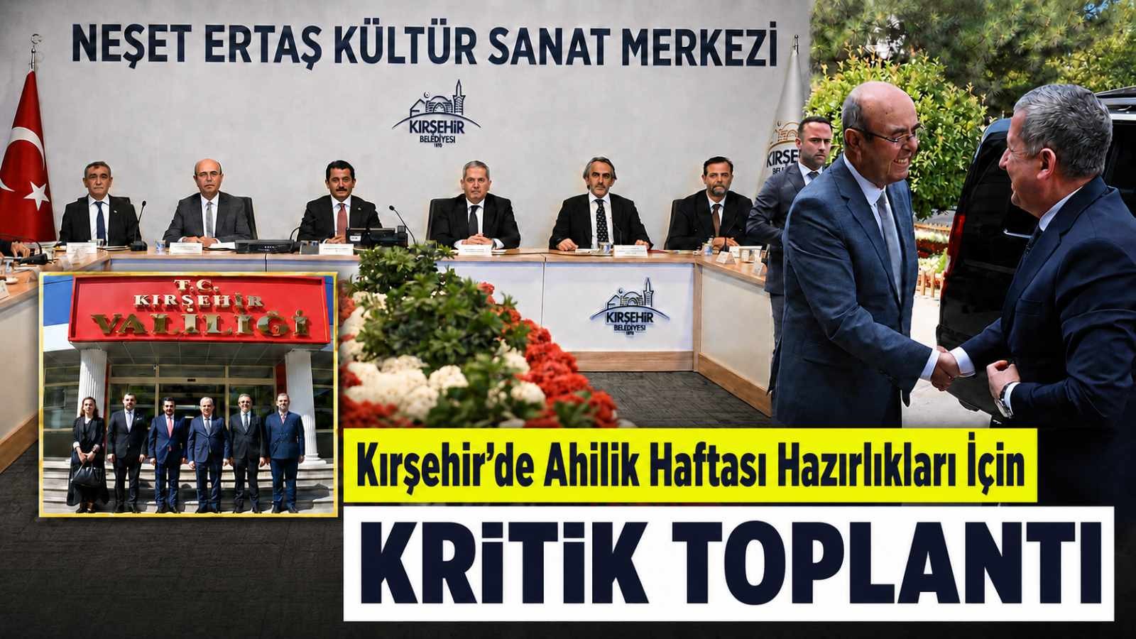 Kırşehir’de Ahilik Haftası Hazırlıkları İçin Kritik Toplantı