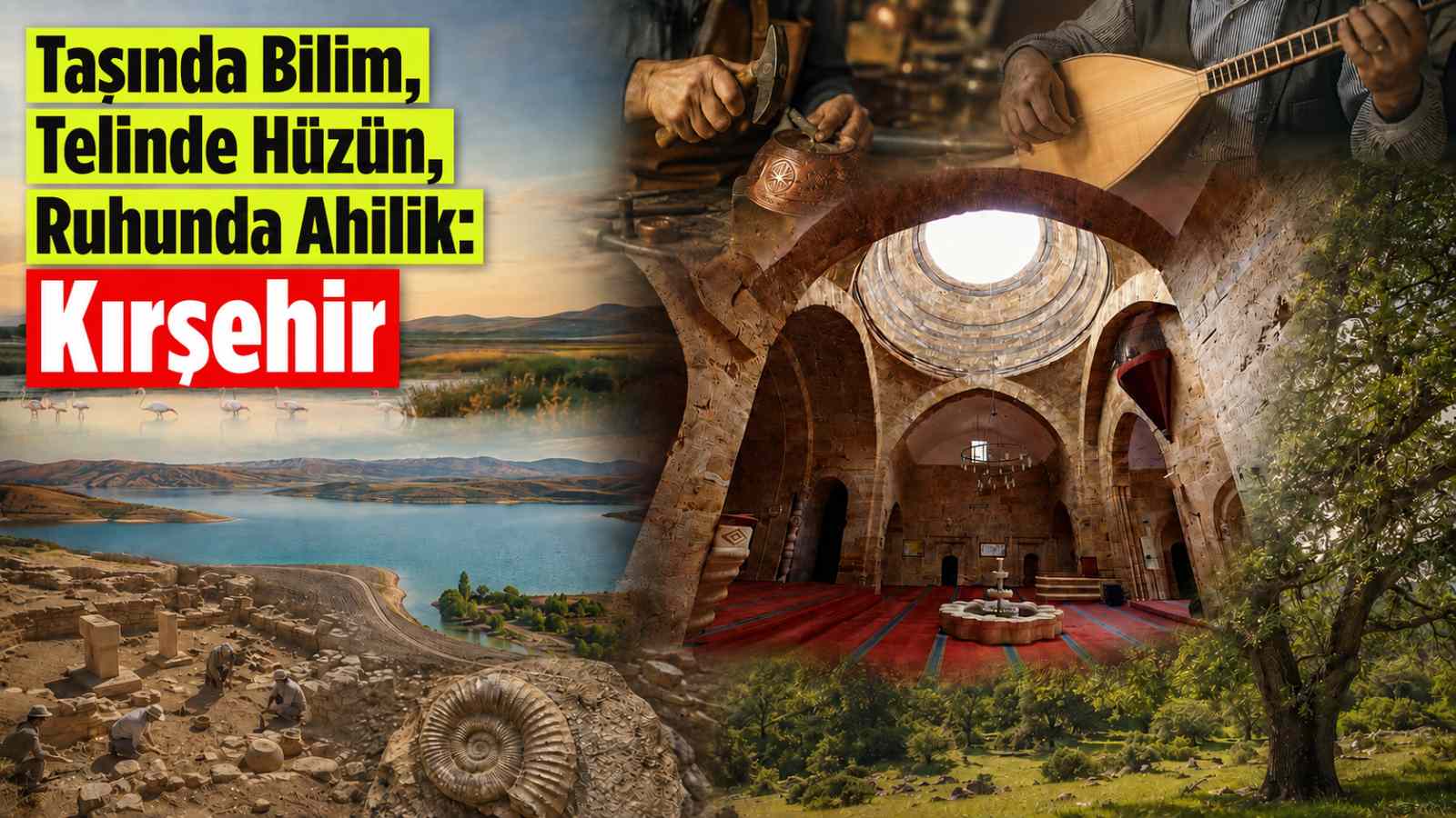 Taşında Bilim, Telinde Hüzün, Ruhunda Ahilik: Kırşehir