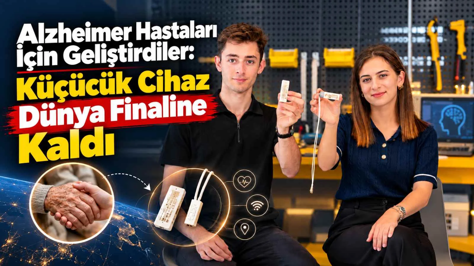 Türk Mühendislerden Alzheimer İçin Akıllı Kolye Dünya Finalinde