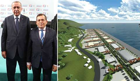 Arsin Yatırım Adası TR61 Yeşil Endüstri Bölgesi Cumhurbaşkanı’na İletildi