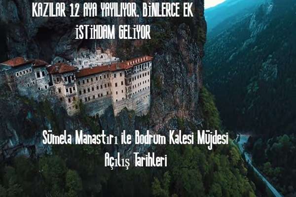 KAZILAR 12 AYA YAYILIYOR, BİNLERCE EK İSTİHDAM GELİYOR