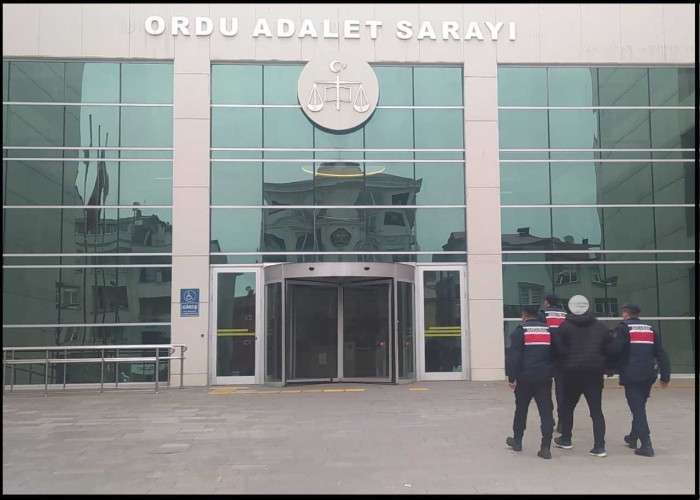 Ordu'da yol şantiyesinden hırsızlık yaptığı belirlenen kişi yakalandı