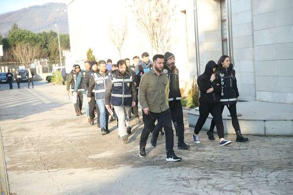 Ordu'da Kökünü Kurutma Operasyonu'nda 25 kişi yakalandı