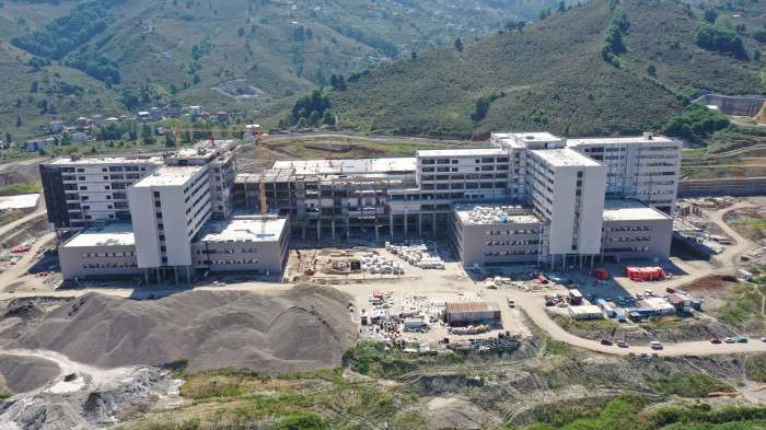 Ordu Şehir Hastanesi'nin 2024'te hizmete girmesi hedefleniyor