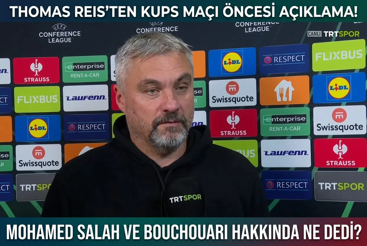 Thomas Reis'ten KuPS Maçı Öncesi Mohamed Salah Ve Bouchouari Açıklaması!