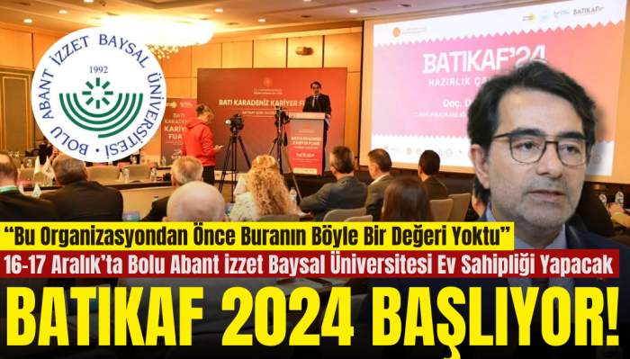 Bölgenin En Büyük Kariyer Fuarı BATIKAF 2024 Başlıyor!