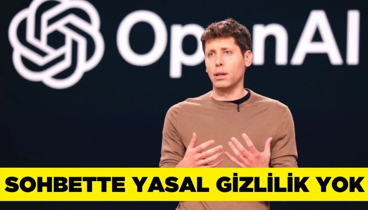 OpenAI CEO'sundan Kullanıcılara Uyarı: ChatGPT Terapist Değil