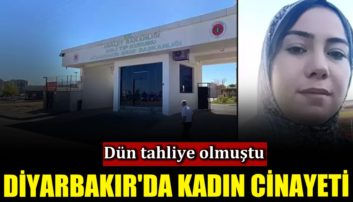 Diyarbakır'da kadın cinayeti: Dün tahliye olmuştu