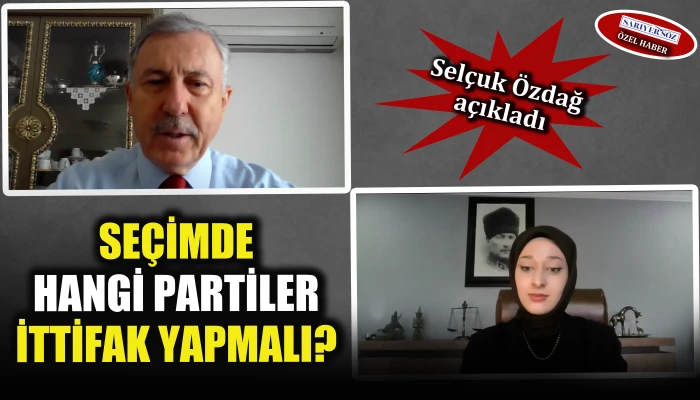 Seçimde hangi partiler ittifak yapmalı? Selçuk Özdağ açıkladı
