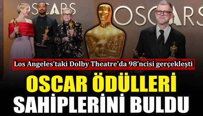 Oscar Ödülleri sahiplerini buldu