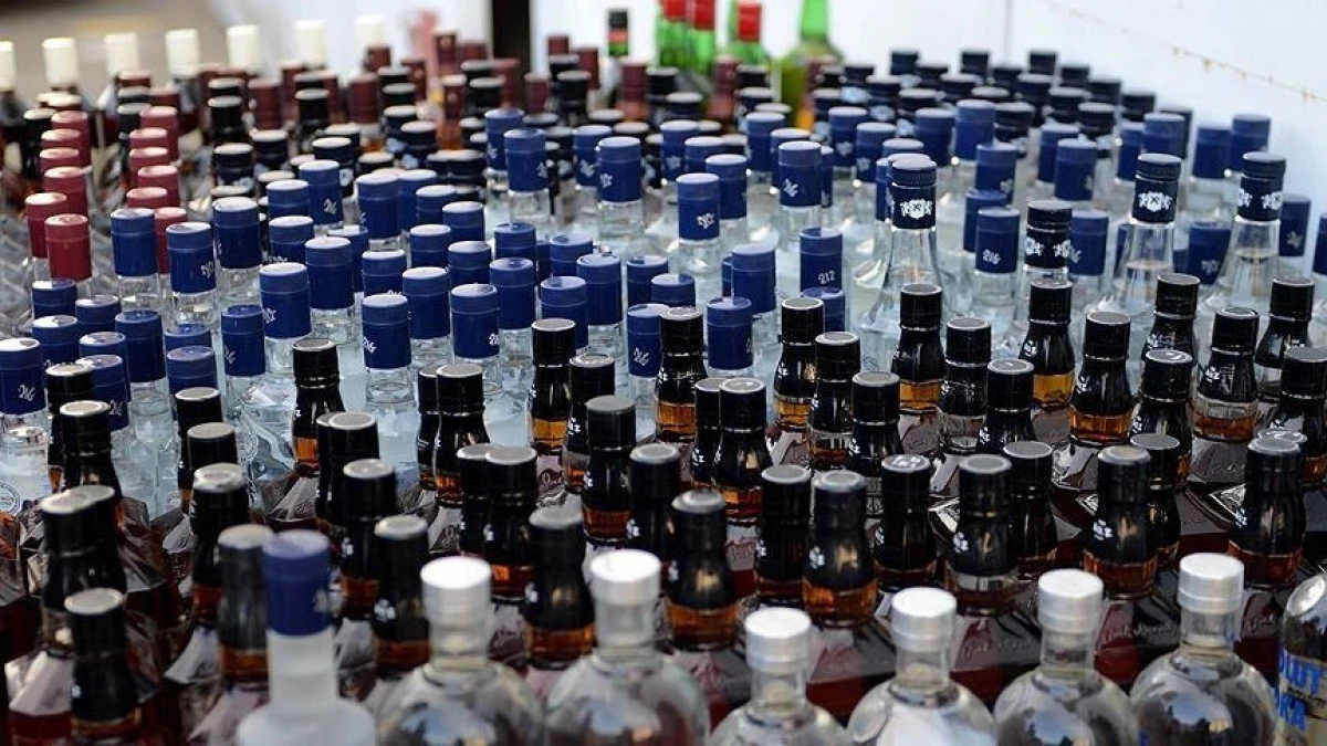 'Sahte içki' operasyonu: Tam 436 litre ele geçirildi