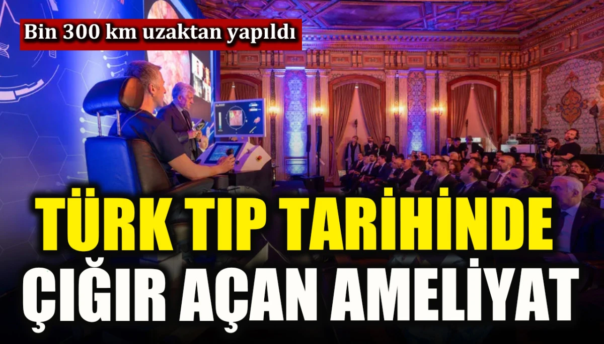 Muş’taki hasta İstanbul’dan ameliyat edildi