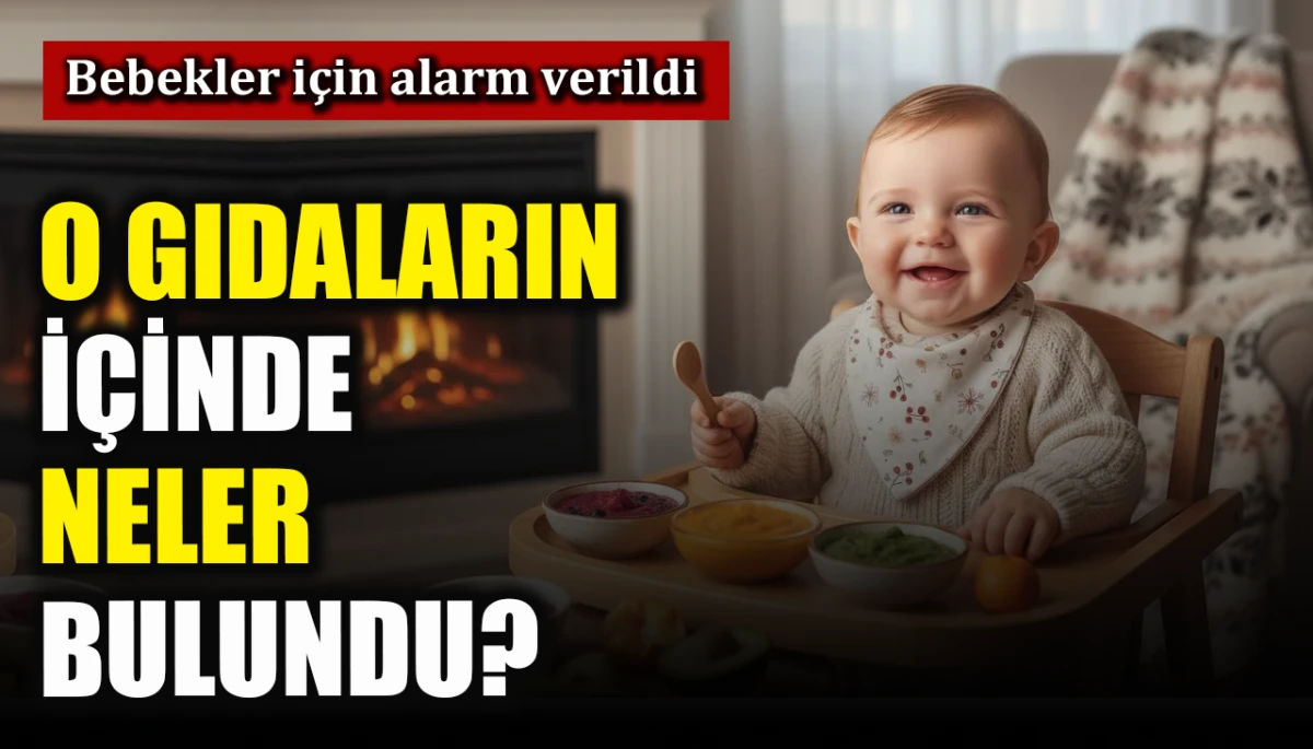 Bebekler için alarm verildi! O gıdaların içinde neler çıktı? İşte detaylar…