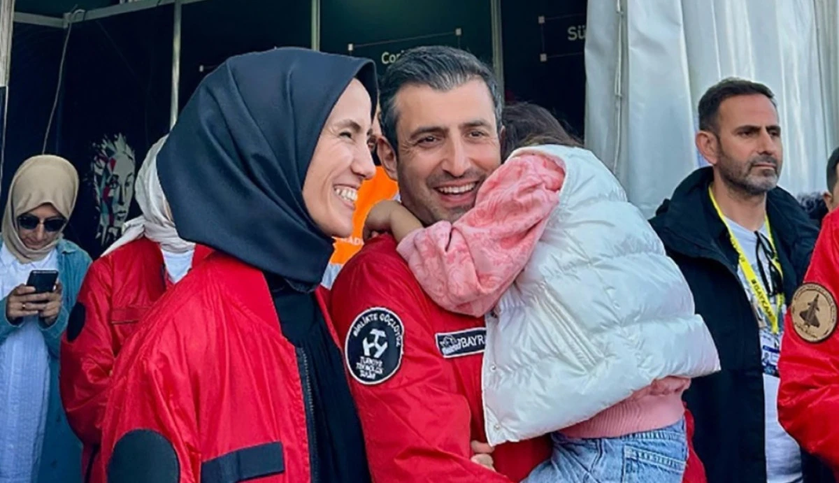 Bayraktar çiftinin yeni bebekleri dünyaya geldi