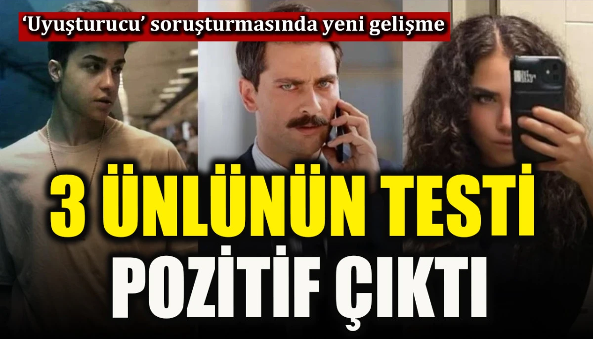 ‘Uyuşturucu’ soruşturmasında yeni gelişme! Aralarında Onur Tuna da var