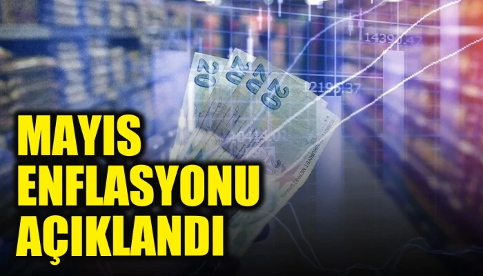 TÜİK mayıs ayı enflasyonunu açıkladı