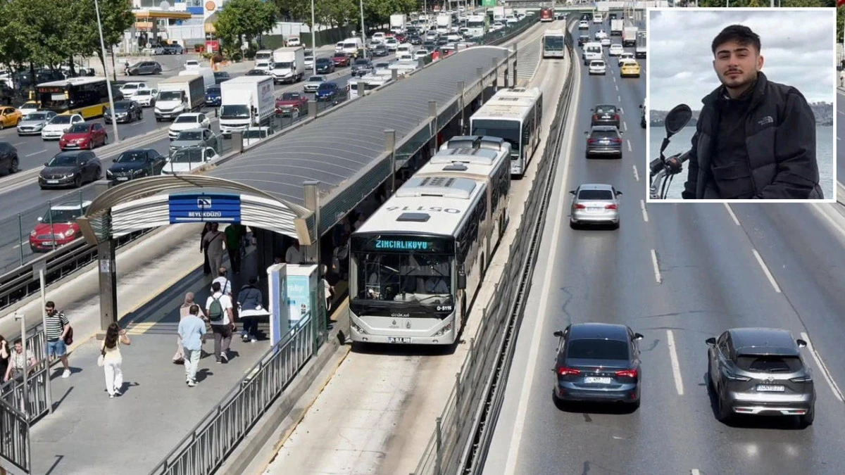 Metrobüste 'yan bakma' kavgası kanlı bitti: 1 kişi öldürüldü