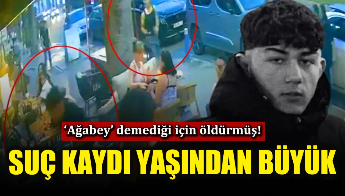 Ortaokul öğrencisi Erdem’i kendisine ‘ağabey’ demediği için öldürmüş!
