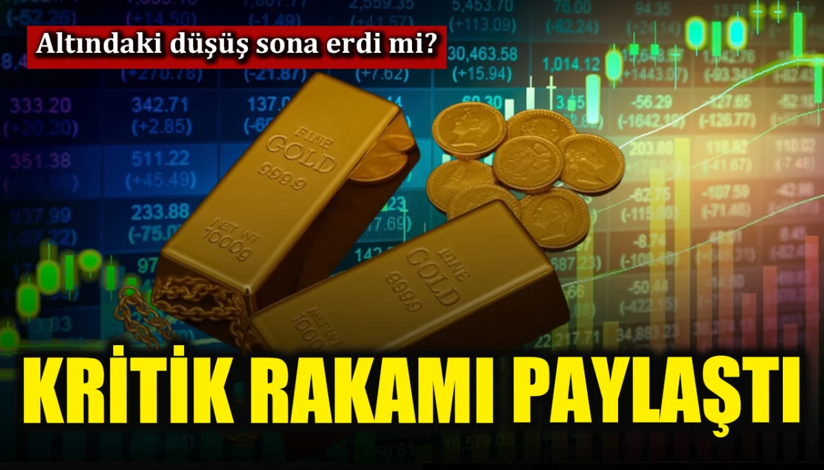 Altındaki düşüş sona erdi mi? Altın fiyatları dibi gördü mü? Altın almak karlı mı? Uzman isim açıkladı
