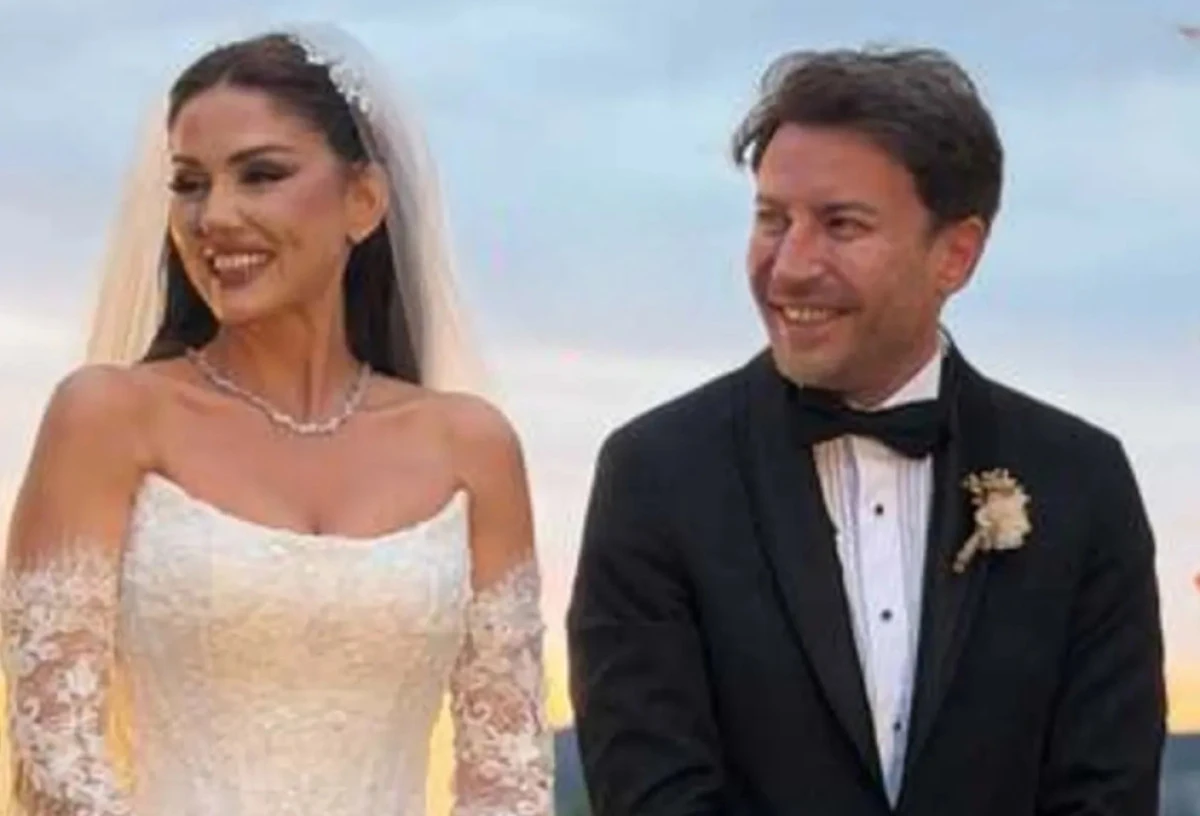 Oyuncu Tolga Güleç ile spiker Öykü Cengiz evlendi