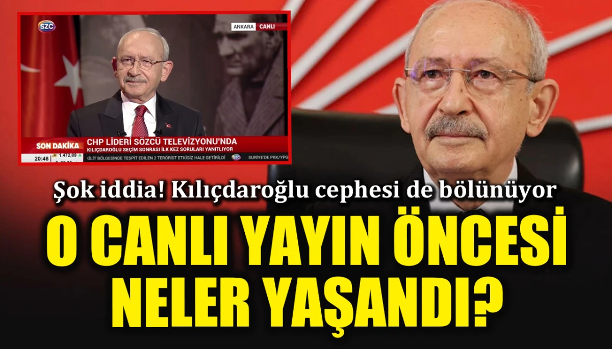 'Mutlak butlan' ekibiyle ilgili şok iddia! Kılıçdaroğlu cephesi de bölünüyor