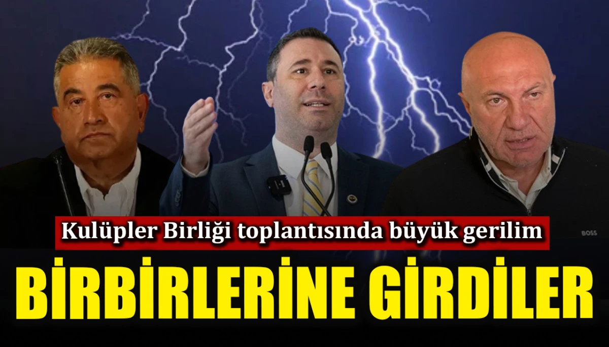 Kulüpler Birliği’nde büyük gerilim! Mahmut Uslu, Barış Göktürk ve Yüksel Yıldırım...