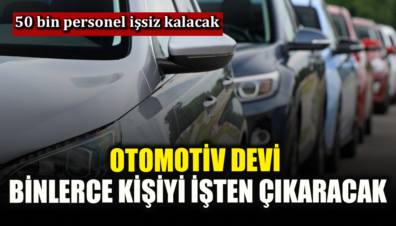 Volkswagen, 50 bin kişiyi işten çıkarmaya hazırlanıyor