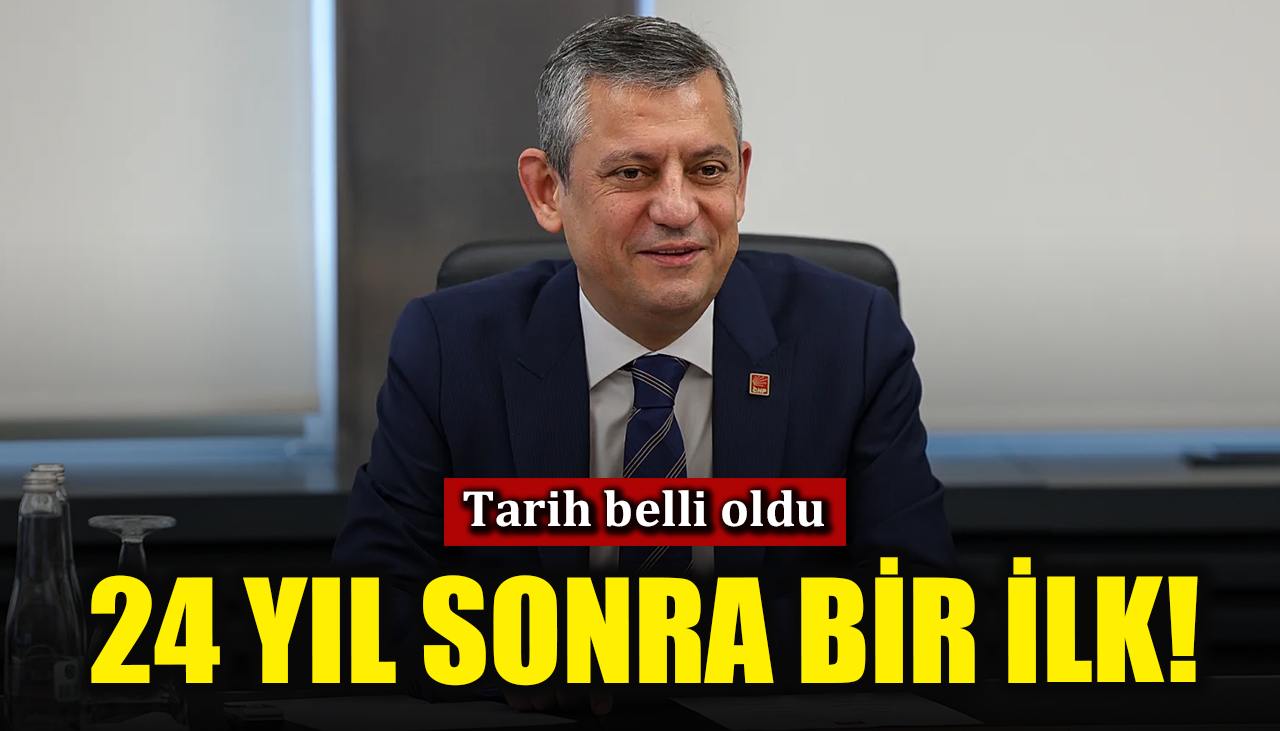 Özgür Özel'den flaş hamle! Tarih belli oldu, 24 yıl sonra bir ilk...