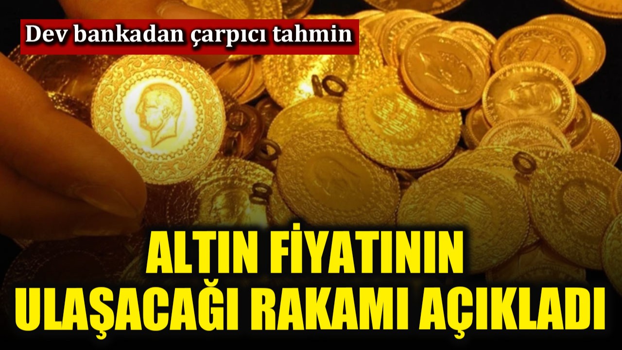 Alman devi Deutsche Bank, altın fiyatının yıl sonunda ulaşacağı rakamı açıkladı