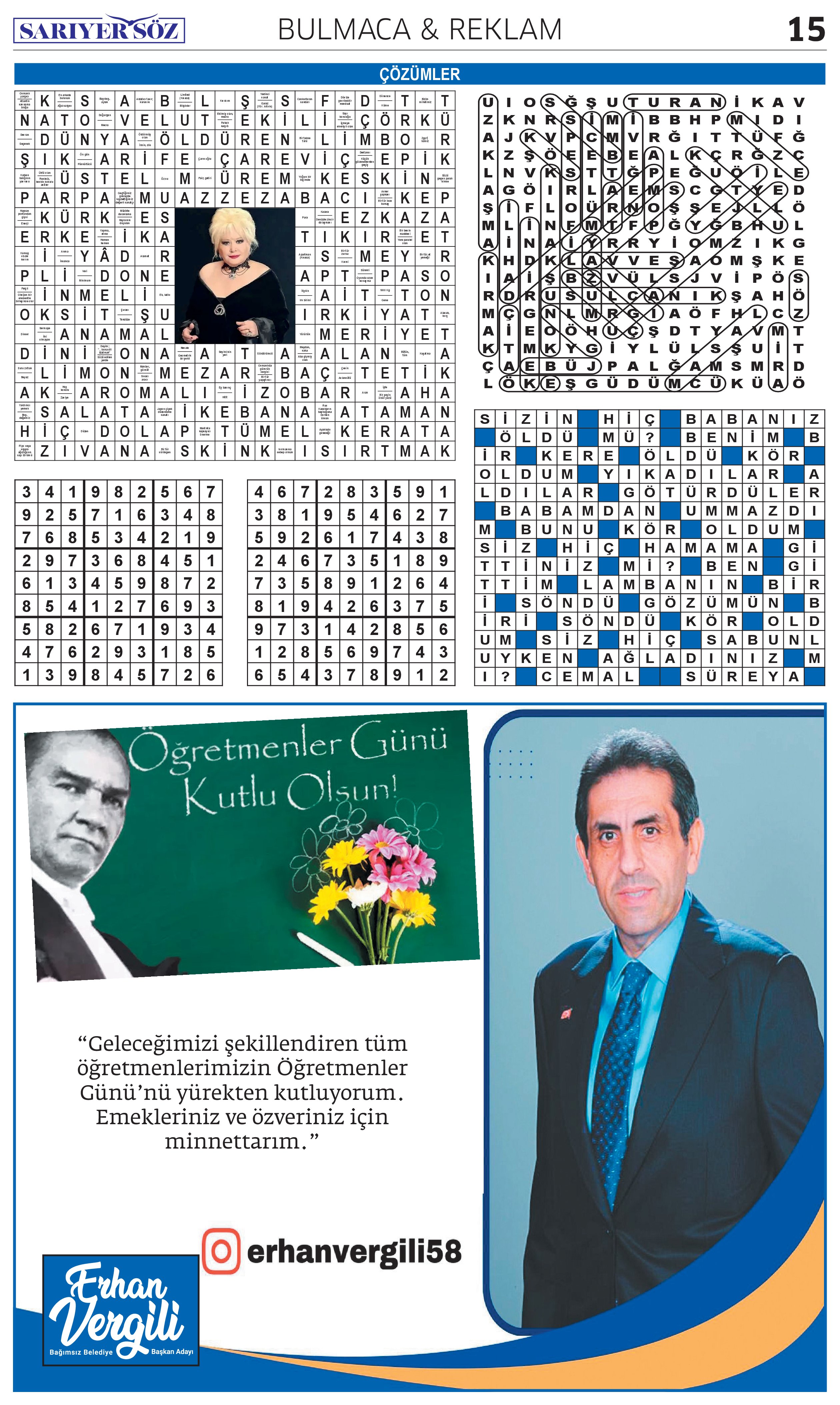 Sarıyer Söz Gazetesi Sayı:12 — Sayfa 14