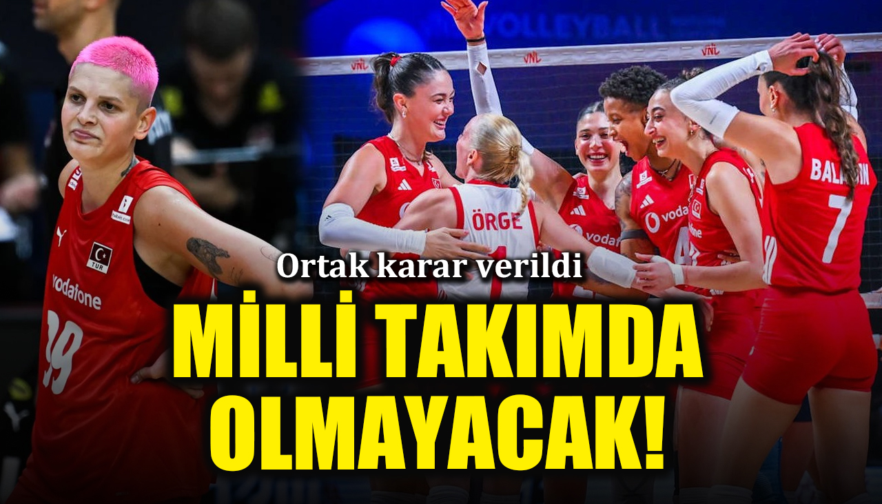 Ortak karar verildi: Ebrar Karakurt milli takımda olmayacak