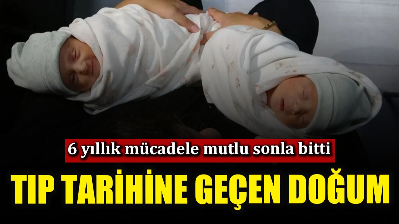 Tıp tarihine geçti! iki ayrı rahimden iki bebek doğdu