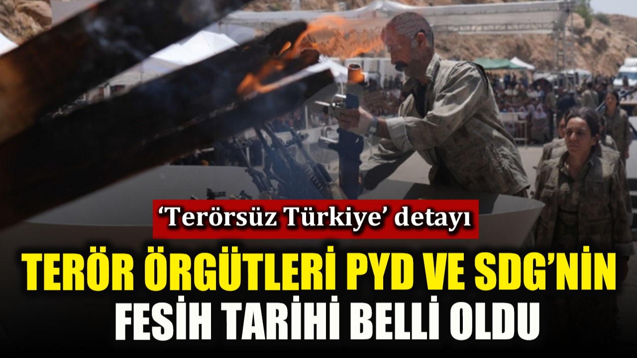 Terör örgütleri PYD VE SDG’nin fesih tarihi belli oldu!
