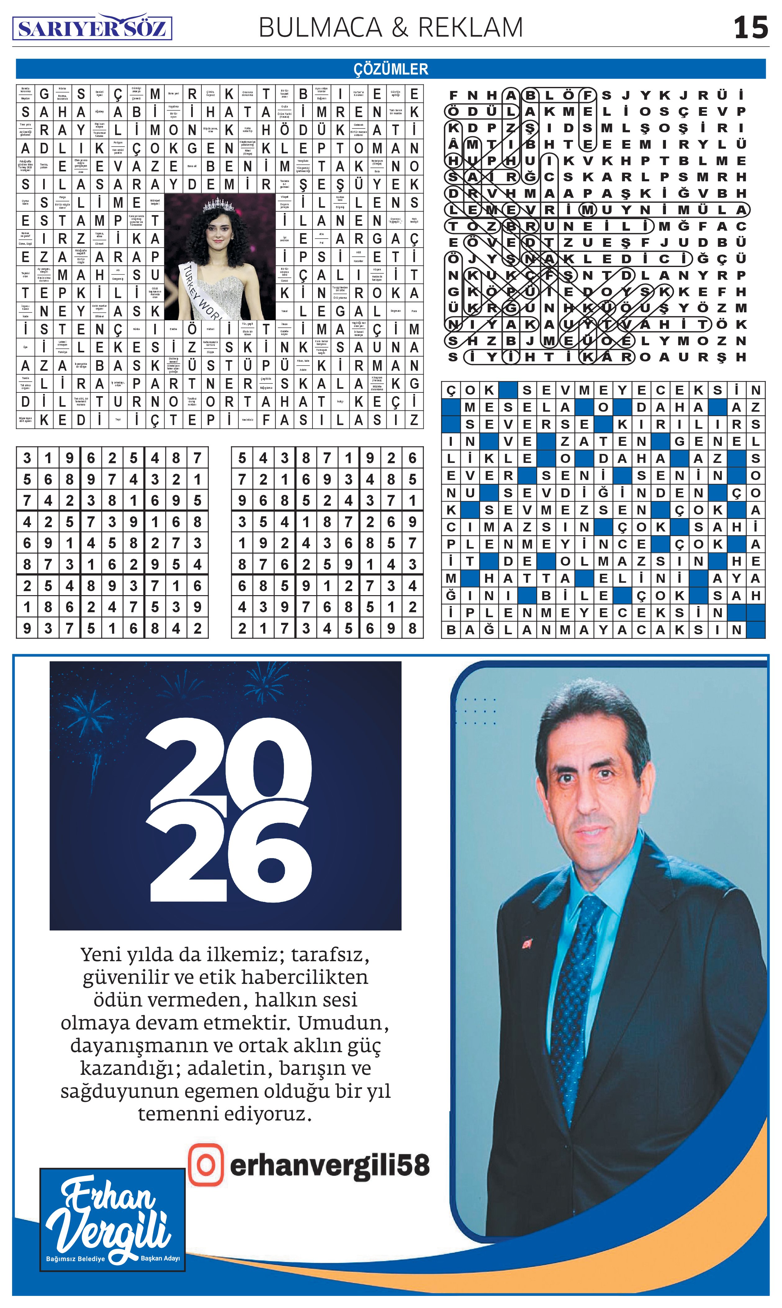 Sarıyer Söz Gazetesi Sayı:13 — Sayfa 14