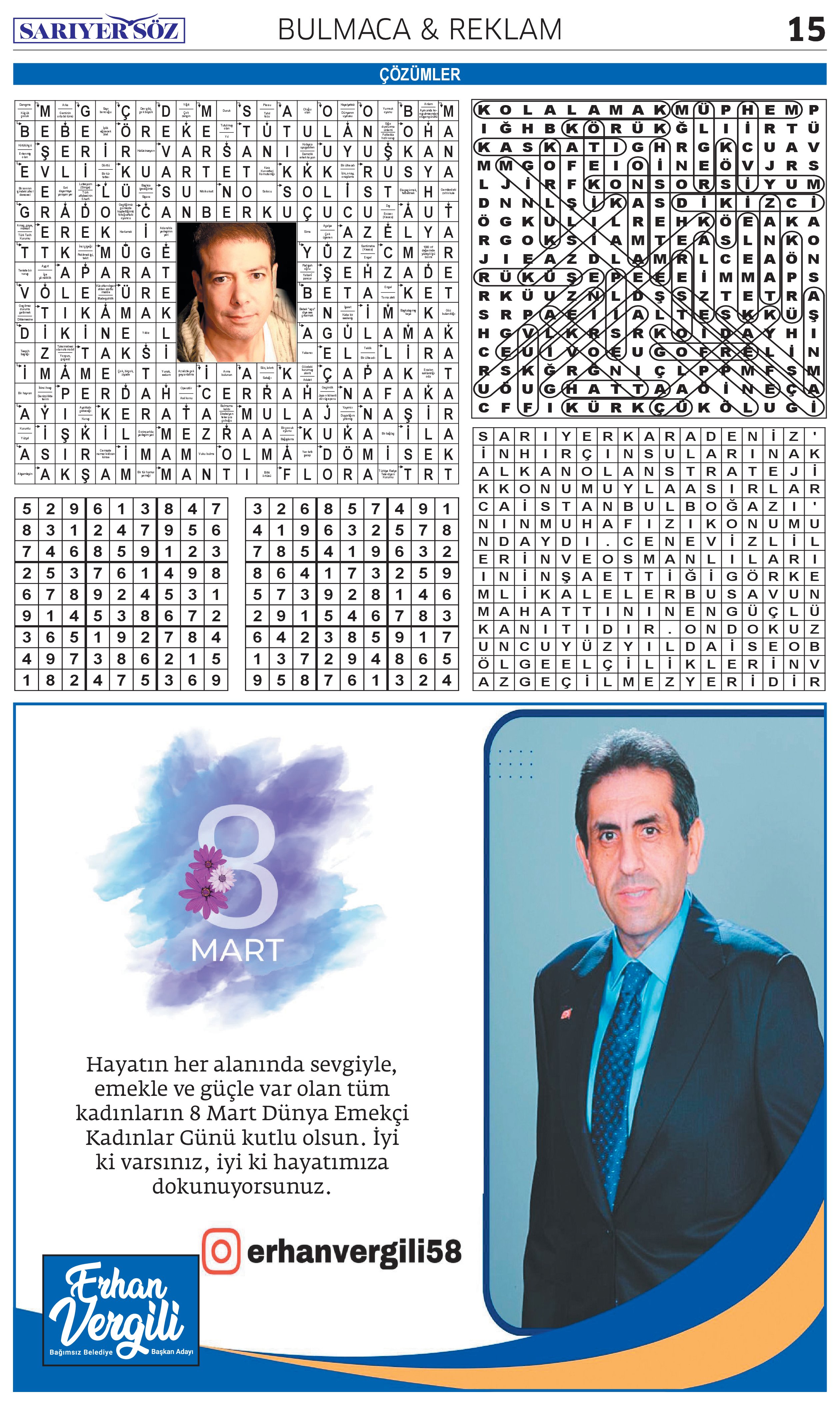 Sarıyer Söz Gazetesi Sayı:17 — Sayfa 14